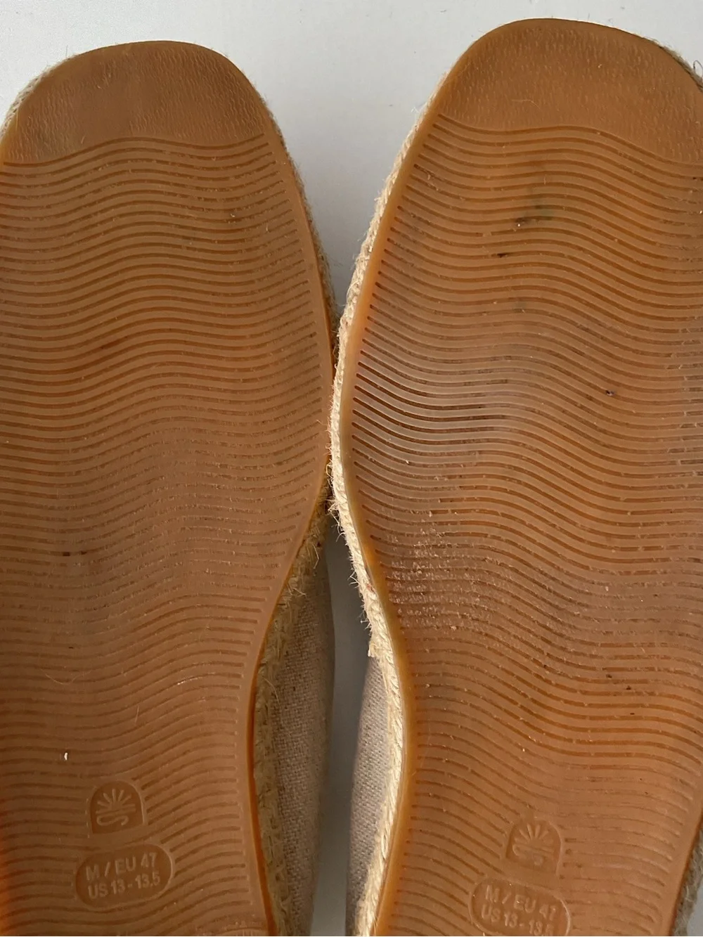Saludos Smorking Slipper Espadrilles With Palm Tree Men’s Size 13 - 13.5